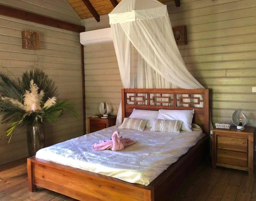 Eden Chalet, Spa Privatif Les Abymes Exteriör bild