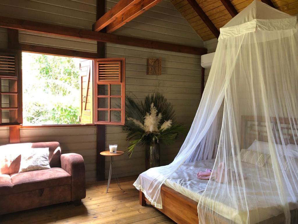 Eden Chalet, Spa Privatif Les Abymes Exteriör bild